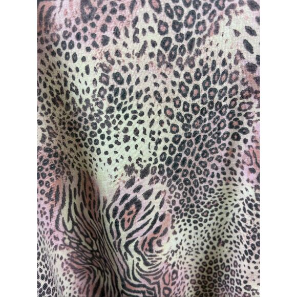 SKIMS NWT Sleep Long Sleeve Bloom Mini Multi Animal Print in Pink Various Sizes - Picture 7 of 13